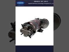 लीवर प्रकार खोखला चार जबड़े वाला डबल-एक्टिंग फीडिंग चक ((पूरा छेद)