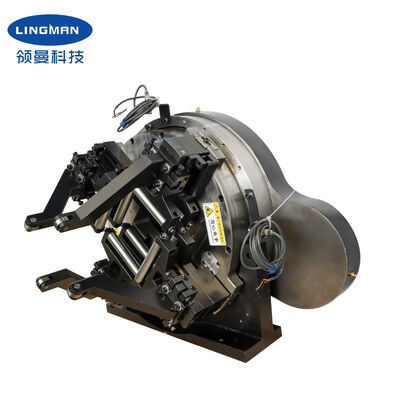 लिंगमैन लेजर बेवल कटिंग चक 120mm 170mm 230mm 290mm क्लैंपिंग रेंज ट्यूब कटिंग मशीन के लिए वायवीय